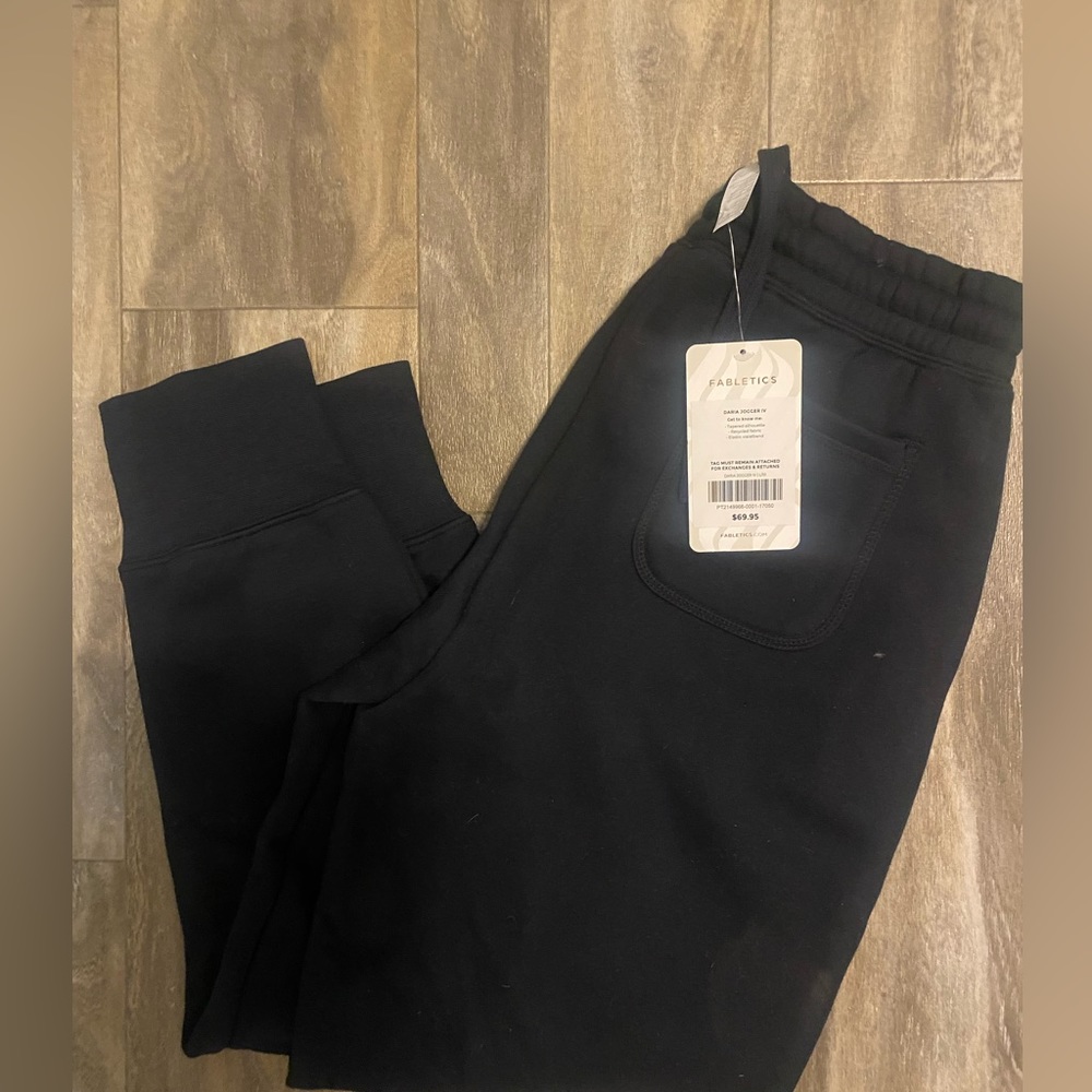 New with tags -black jogger - size L